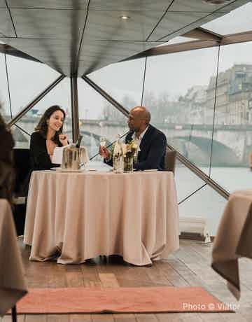 Cruise down the Seine and see Paris illuminated 