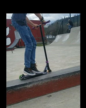How to Smith Grind on a Scooter. Grinds & Stalls tricks | RIDERS