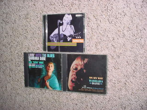 Barbara Dane cd lot of 3 cd cd's - anthology american f...