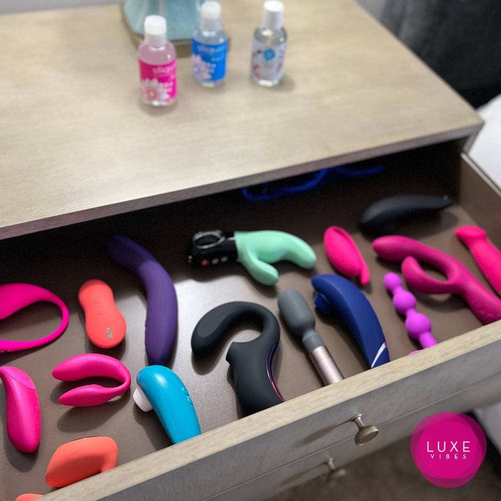  Luxe Vibes Sex Toys in a Draw