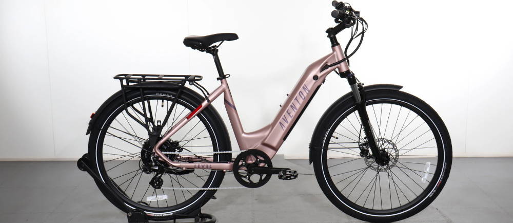Urban Arrow cargo electric bike motor close up