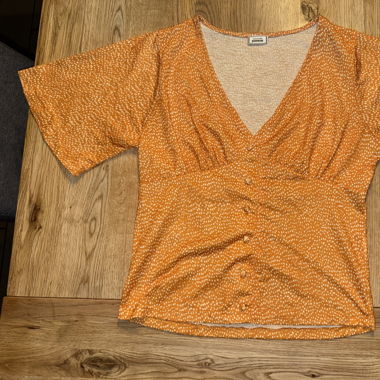 Orange Bluse / T-Shirt