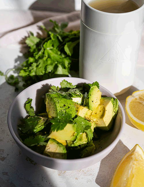 Avocado Cilantro Salad