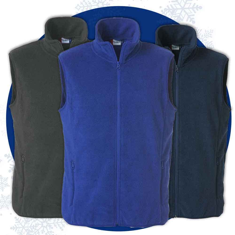 Clique Unisex Polar Fleece Weste-Gilet für Damen und Herren 11