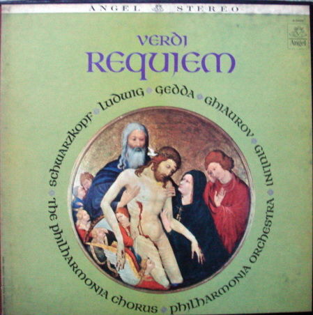EMI Angel Blue / GIULINI-SCHWARZKOPF, - Verdi Requiem, ...