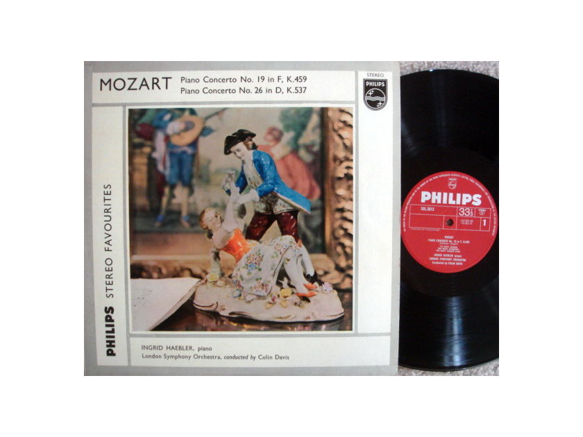 Philips UK / HAEBLER, - Mozart Piano Concerts No.19 & 26, MINT, Early UK Press!