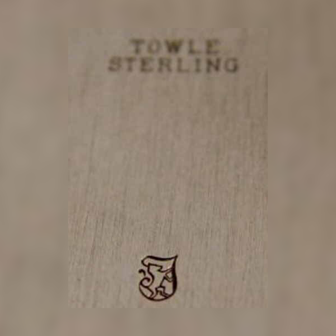 Towle Silversmiths Rampant Lion Mark hallmark