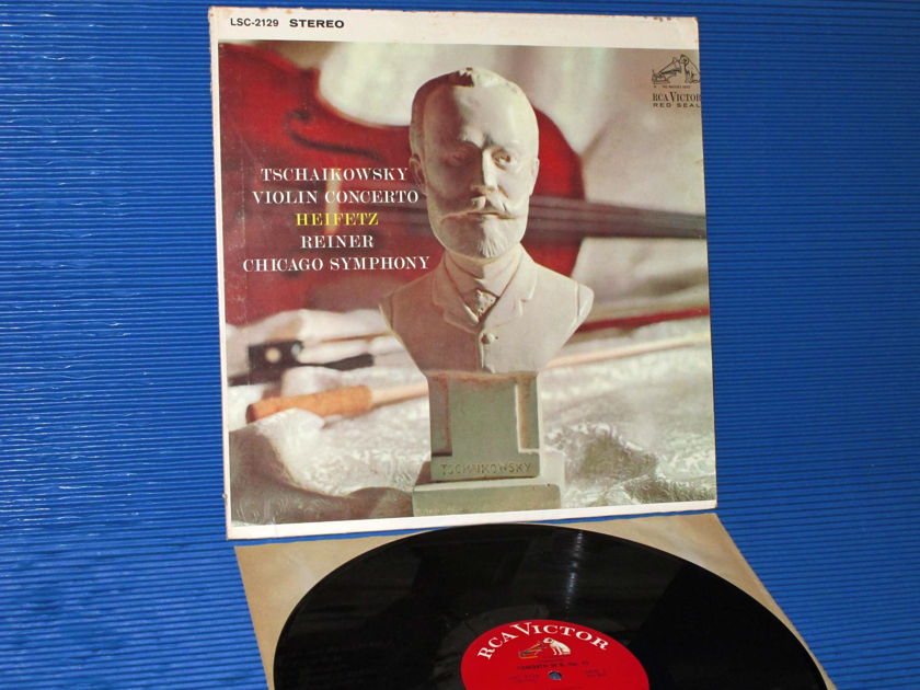 TCHAIKOVSKY / Heifetz / Reiner  - "Violin Concerto In D" - RCA 'White Dog' 1964