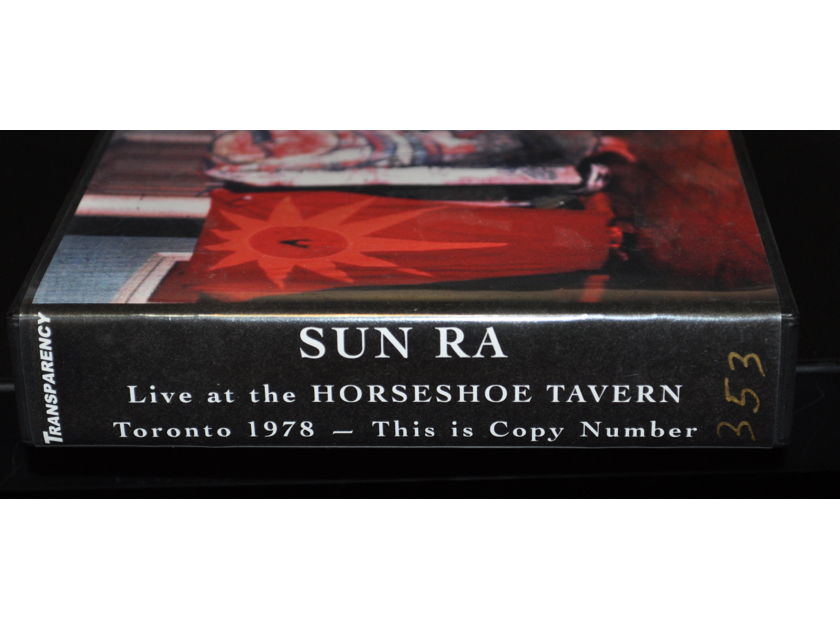 Sun Ra Live at the Horseshoe  - Tavern, Toronto 1978 10 CDs Essential Sun Ra! #353 of 540