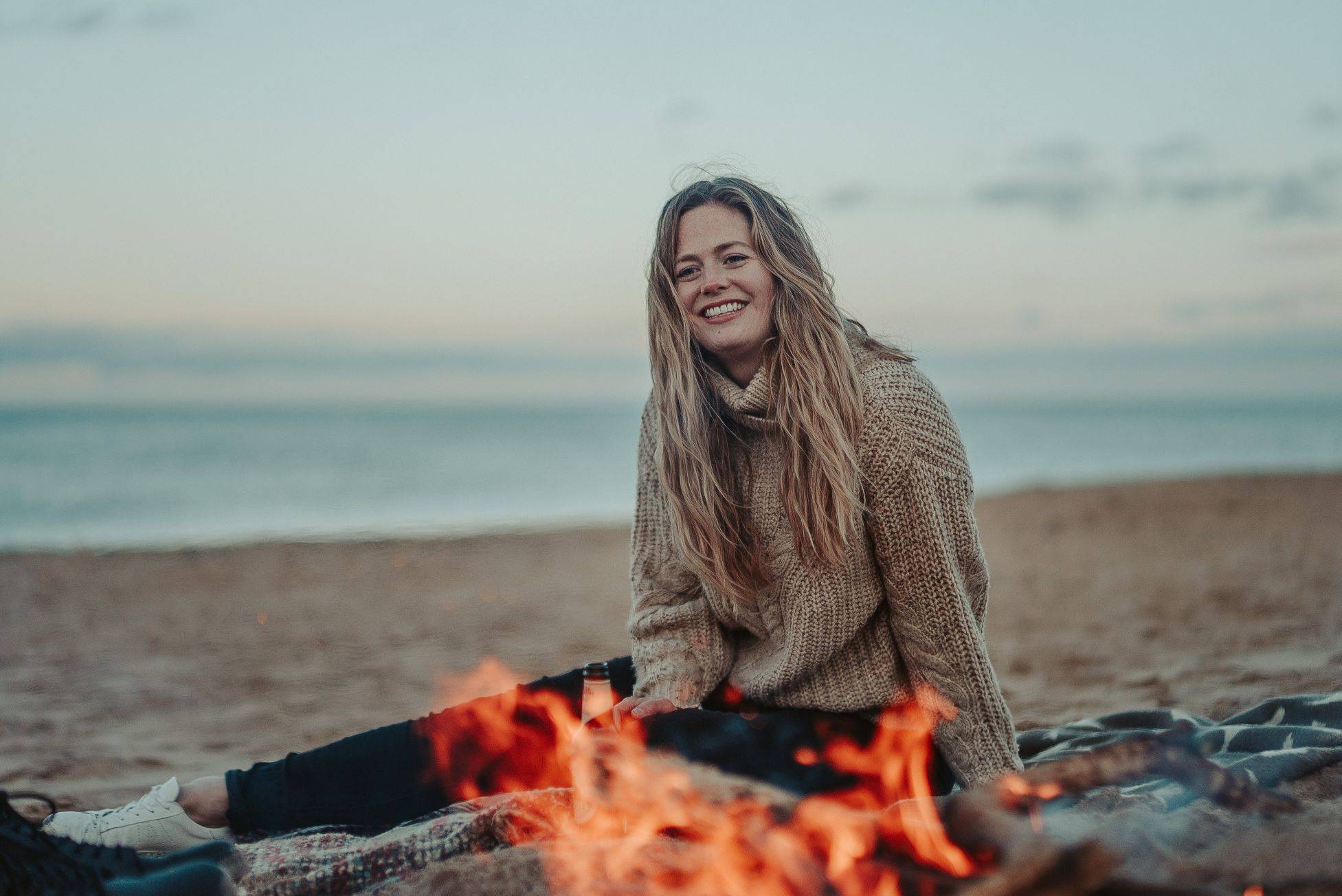 women with wavy hair