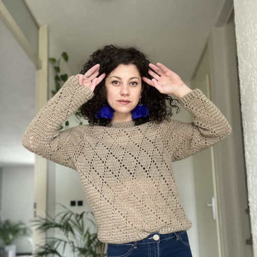 Gezellige en stijlvolle trui | Mijn schitterende trui haakpatroon