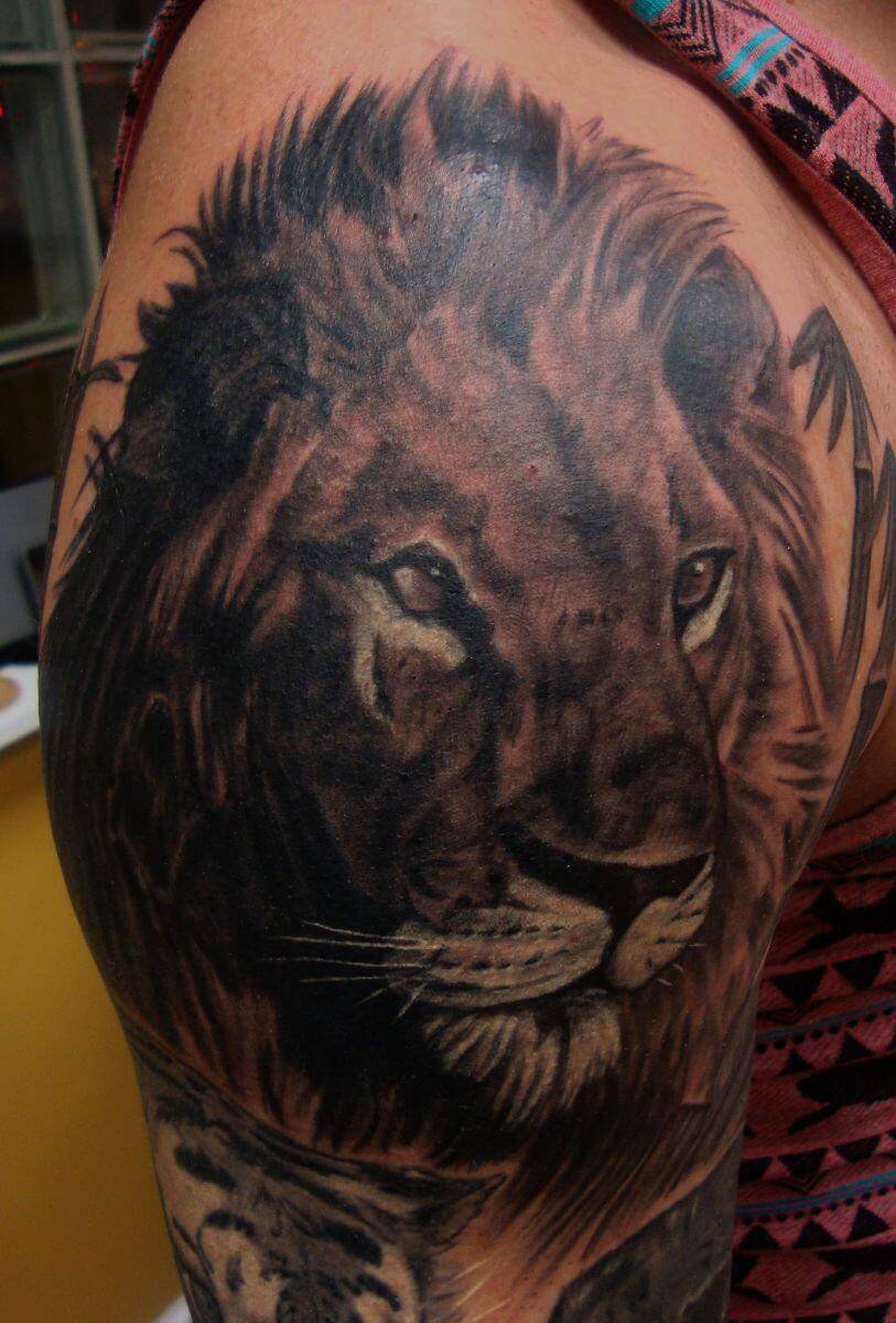 Tatouage Tete De Lion