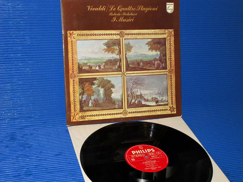 VIVALDI / I MUSICI   - "The Four Seasons" -  Philips Import 1970 1st Pressing