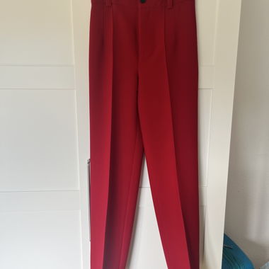 Pantalon Zara rouge