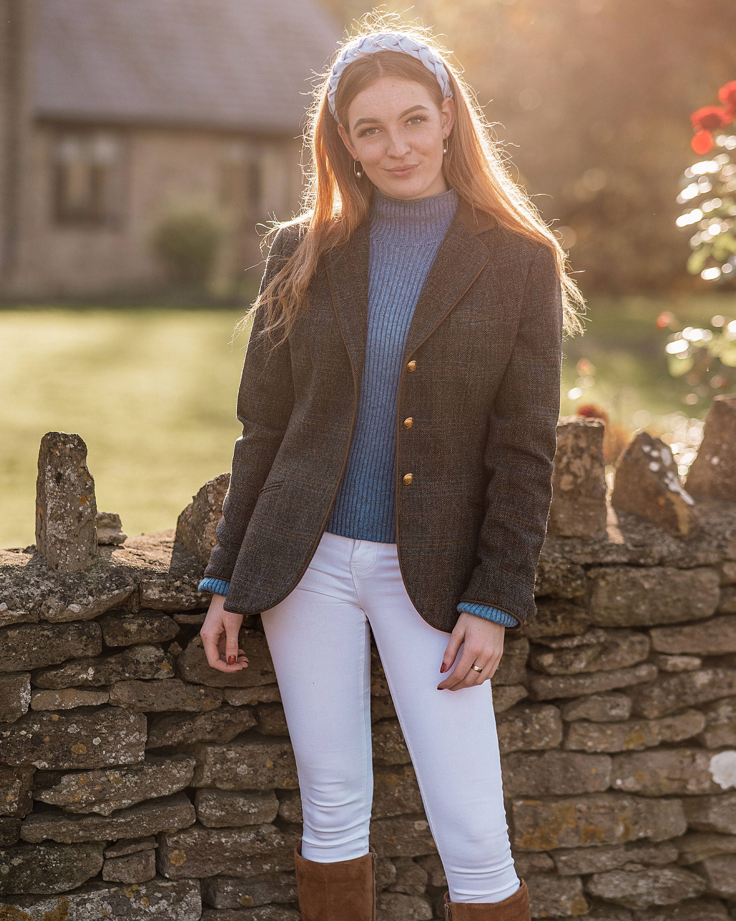 Surrey ladies blazer with jeans and jumper