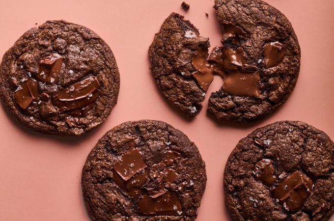 Biscuits double chocolat