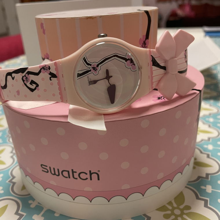 Dreamcake Swatch Uhr bei Sara Hochuli