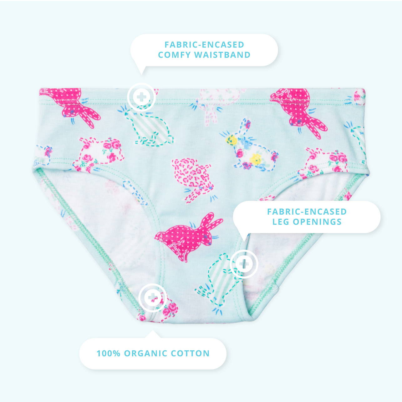 Under the Nile Organic Girls Brief - Maple Grace