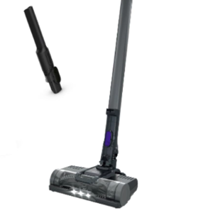 Shark Pet Cordless Stick Vacuum with XL Dust Cup, LED Headlights, Removable Handheld Vac, Crevice Tool, Portable Vacuum for Household Pet Hair, Carpet and Hard Floors, 40min Runtime, Grey, IX141