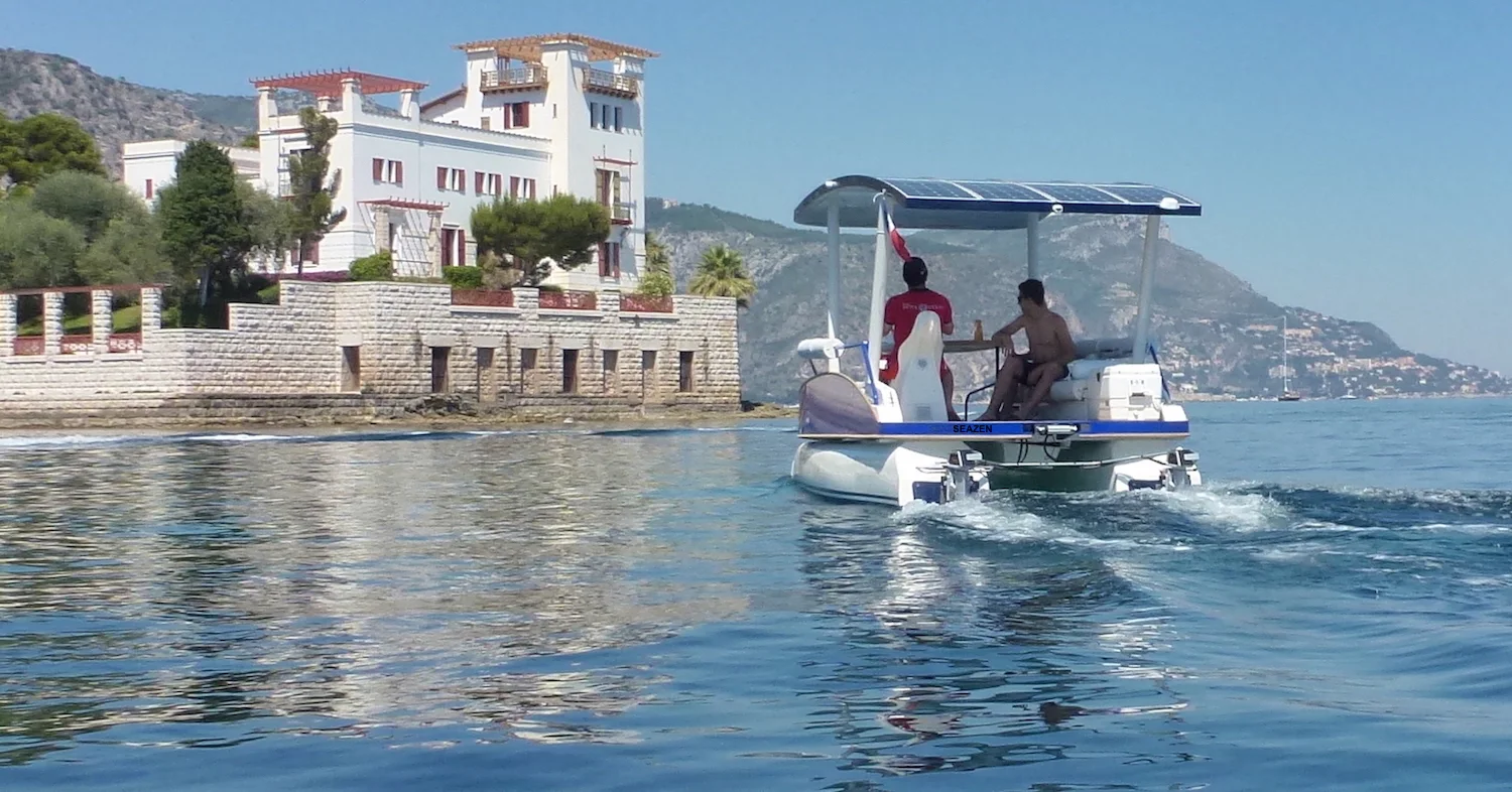 Discover the Coastline on a Solar Powered Boat