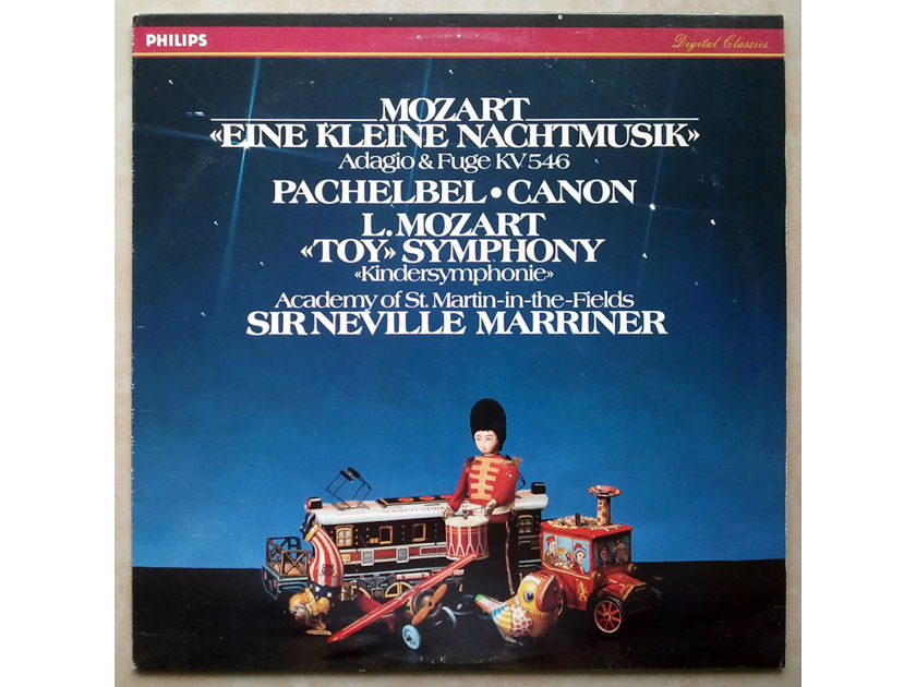 Philips Digital Classics/Marriner/Mozart - Eine kleine Nachtmusik, Pachelbel Canon, L. Mozart Toy Symphony / NM