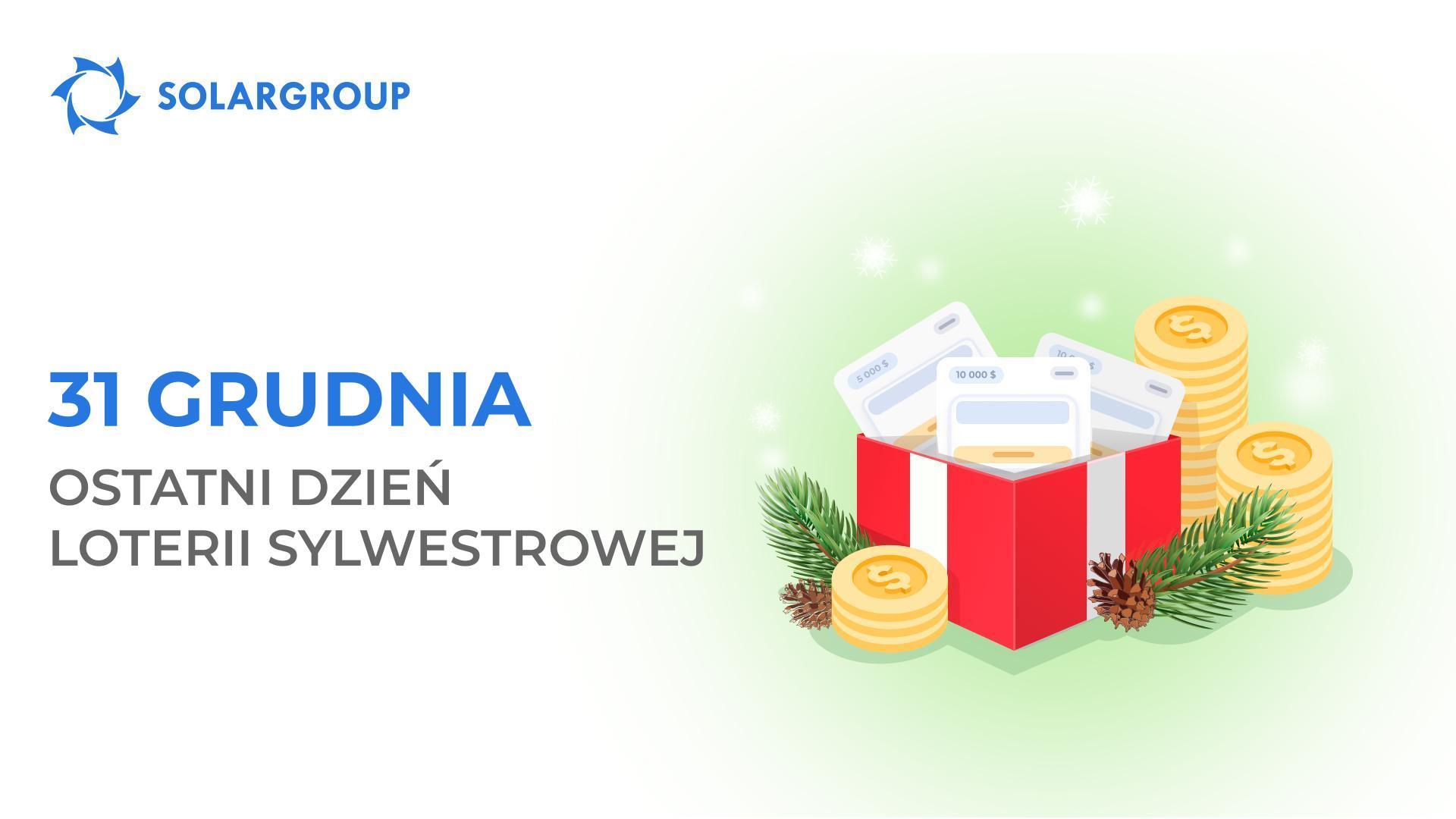 Sylwestrowa loteria SOLARGROUP kończy się