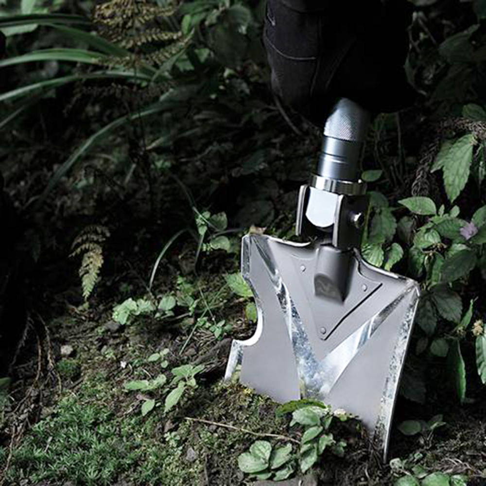 Zune Lotoo Wolf Thorn Hunter Survival Shovel, Camping Gear, Survival Shovel, Multi-Tool Shovel, Hunting Gear, Wolf Thorn Hunter