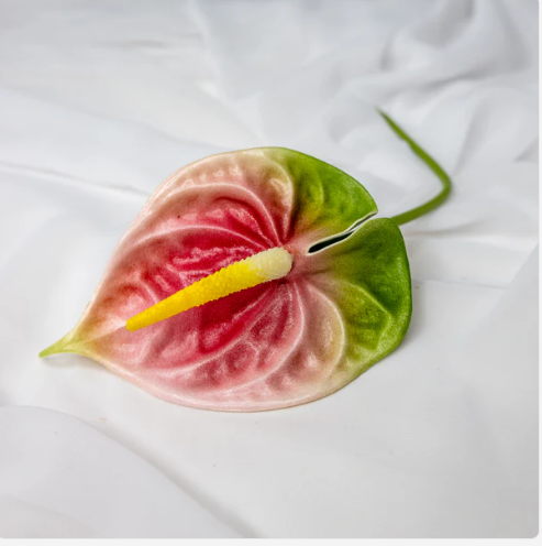 Anthurium Small Red - Realistic Artificial Flowers - Image 5