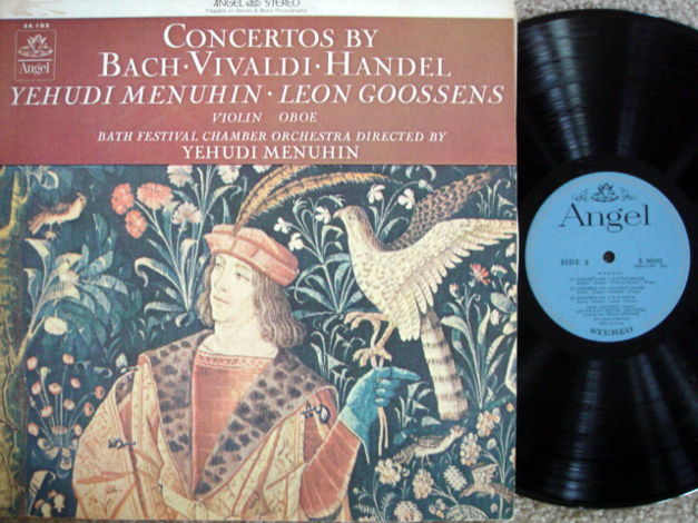 EMI Angel Blue / MENUHIN, - Bach-Vivaldi-Handel Concert...