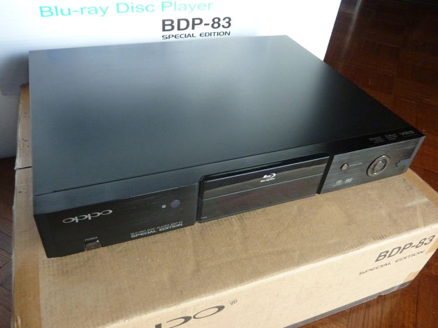 Oppo Digital BDP-83 SE (SPECIAL EDITION), a perfect con...