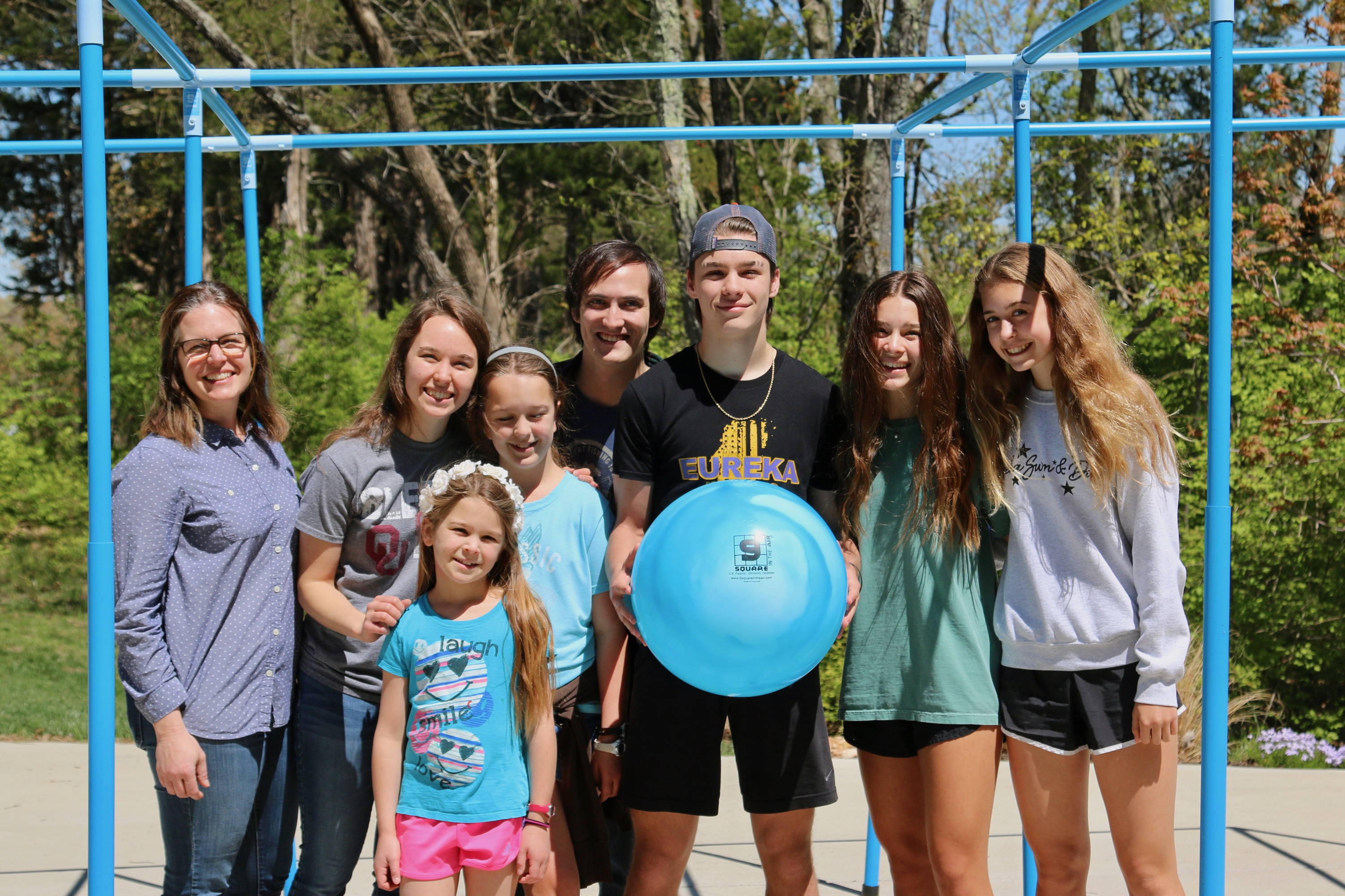9 Square in the Air is the ideal Valentine’s Day game because all age groups love to play.