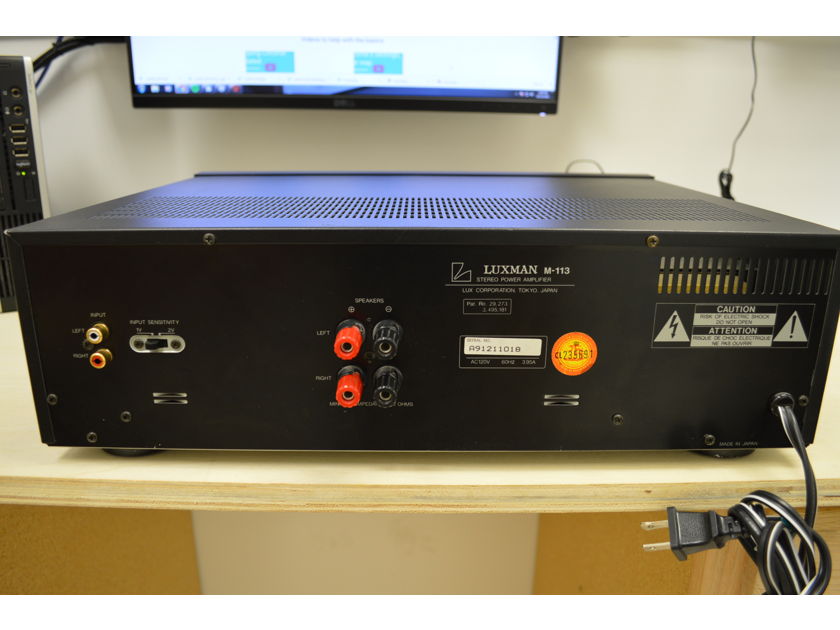 Luxman M-113 - Stereo Power Amplifier