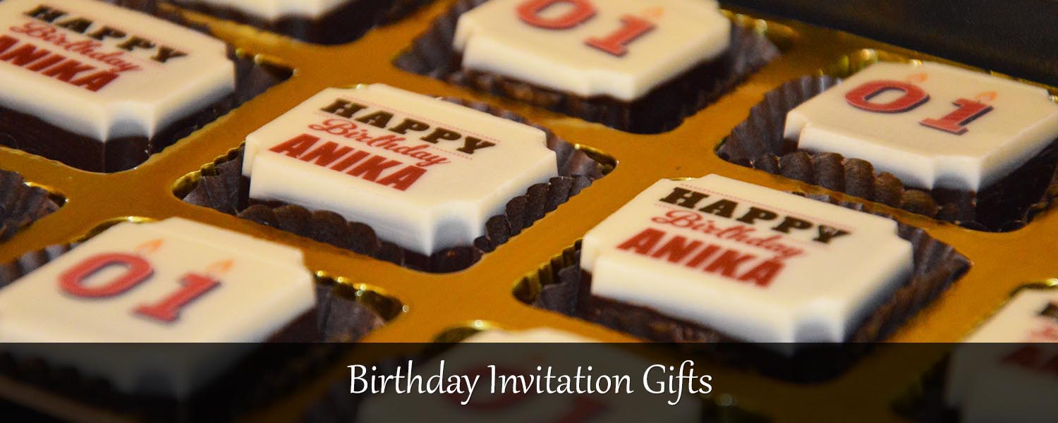 birthday invitation gifts