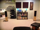 Old room and speakers