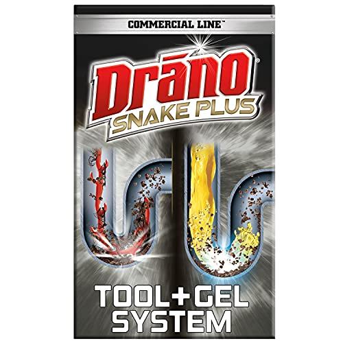 Drano Gel Drain Clog Remover/Cleaner and Snake Plus Tool vs BrassCraft