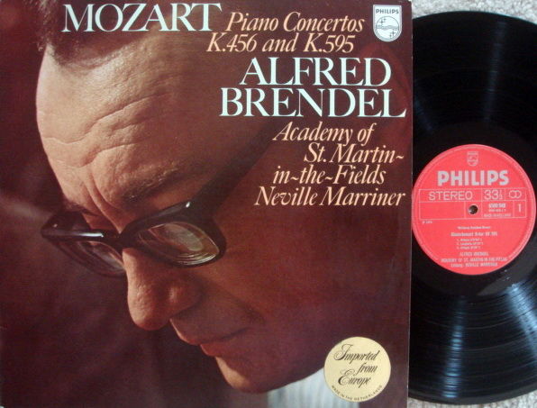 Philips / BRENDEL-MARRINER, - Mozart Piano Concertos K....