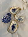hand painted oyster shell ornaments