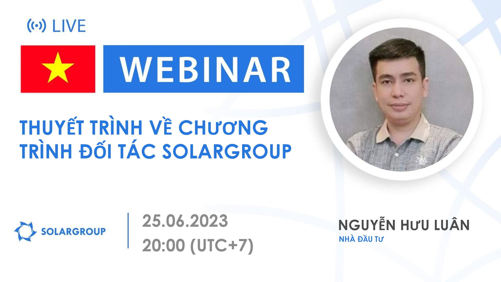 Vietnam. Thuyết trình về chương trình đối tác SOLARGROUP