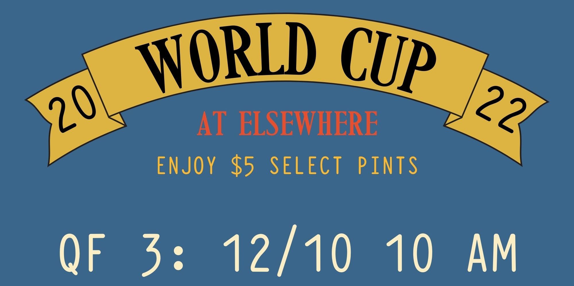 World Cup Showing Live-Quarter Finals Game 3 promotional image