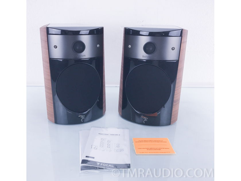 Focal  Electra 1008 Be II  Bookshelf Speakers; Pair; Dogato Walnut (3033)