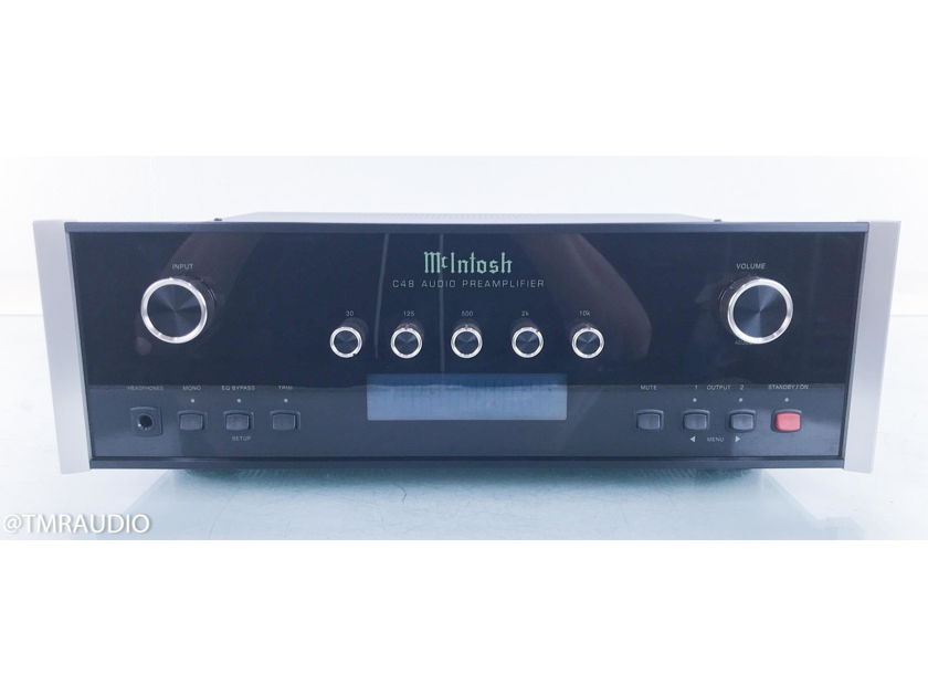 McIntosh C48 Stereo Preamplifier Remote; MM/MC Phono (16834)