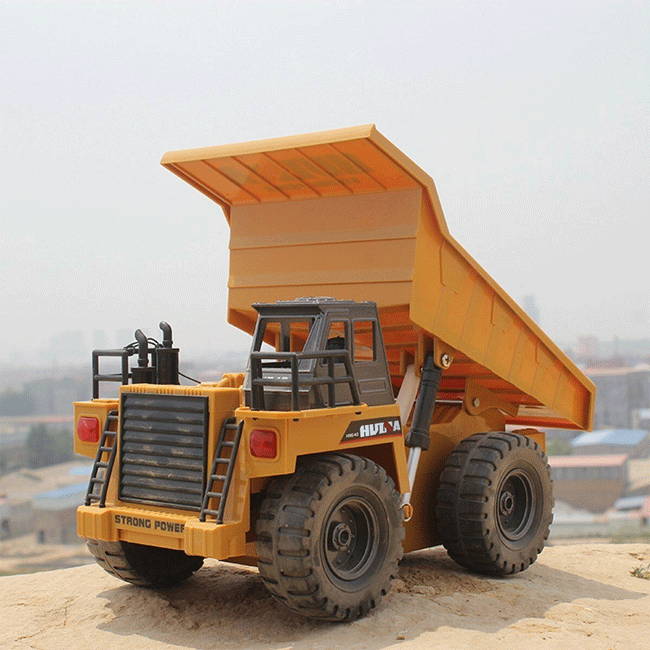 Radio Controlled Dump Truck For Kids