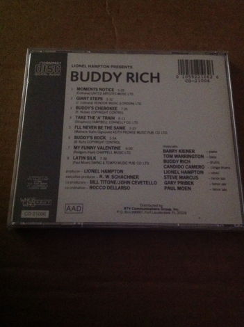 Buddy Rich - Lionel Hampton Presents Buddy Rich Sealed CD