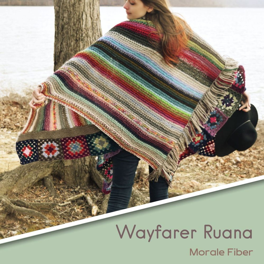 Wayfarer Ruana – Fibra de Moral