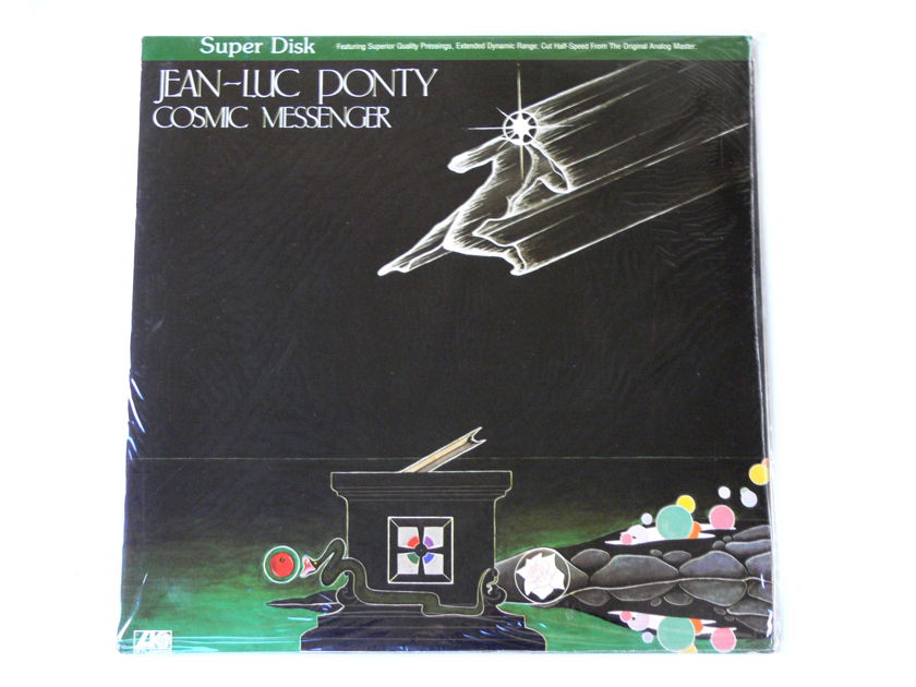Jean Luc Ponty - Cosmic Messenger ** SEALED **  Superdisk Half Speed LP
