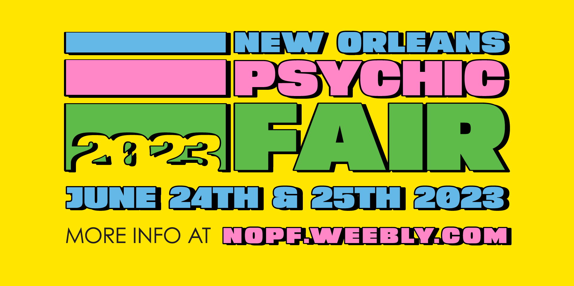 New Orleans Psychic Fair promotional image