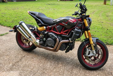 2024 INDIAN FTR R CARBON motorcycle for rent near Dallas, GA