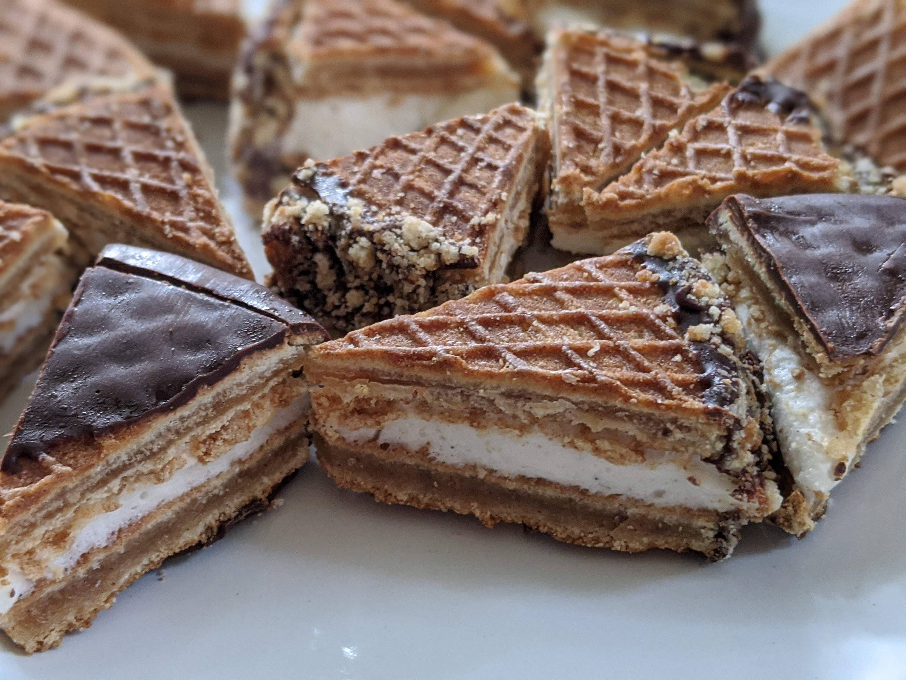 Photo of stroopwafel s'mores