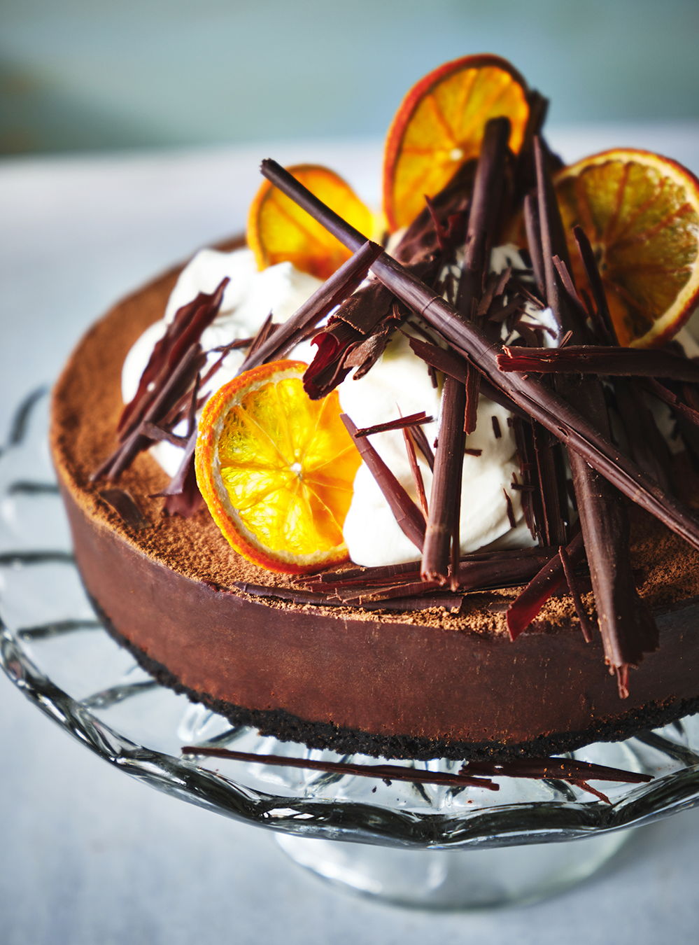 Chocolate-Orange Truffle Cake | RICARDO