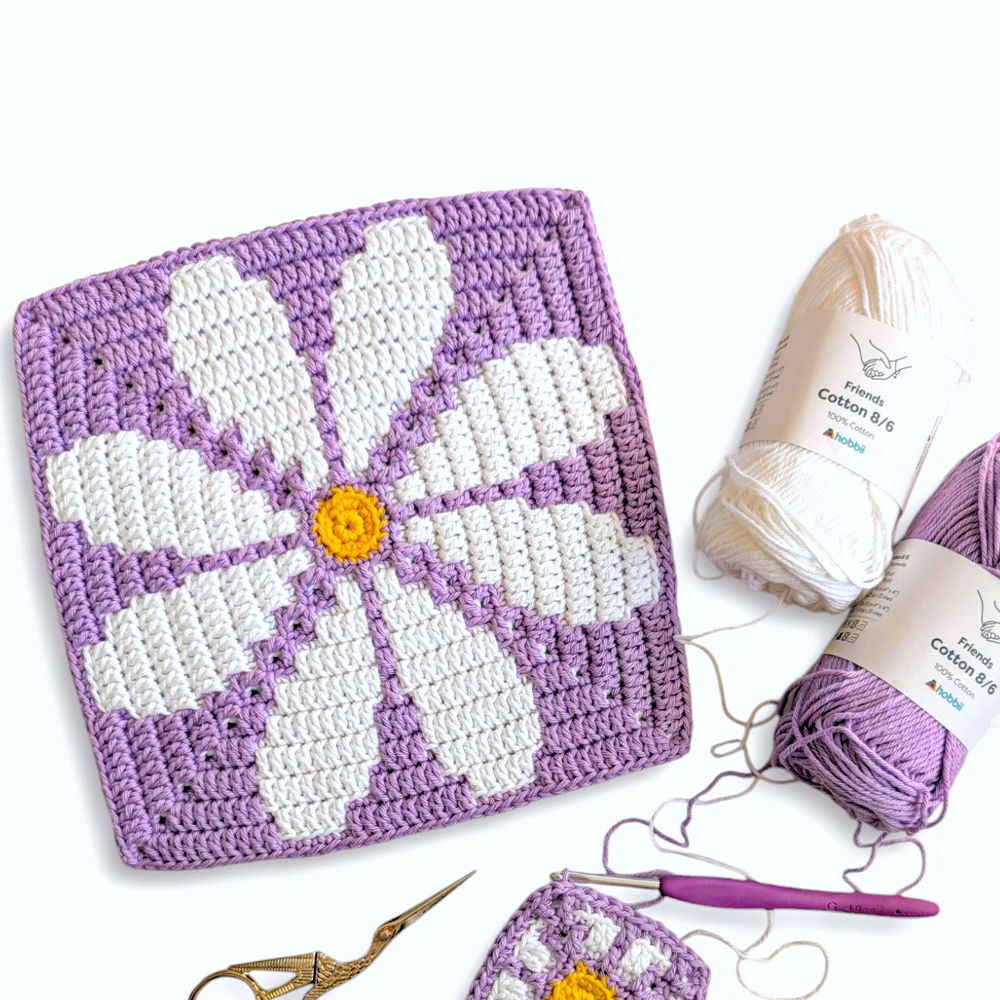 Daisy Dreams Mozaïek Vierkant